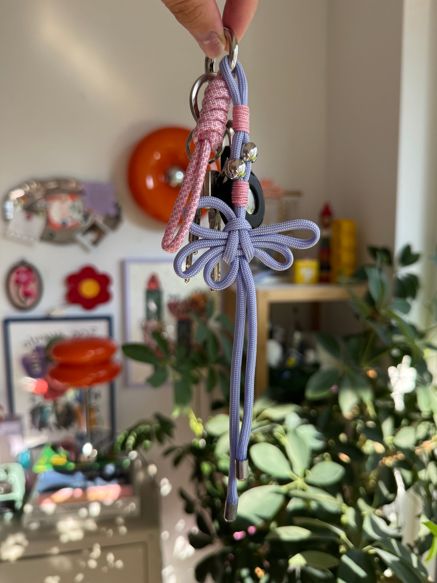 Lavender Flower Charm