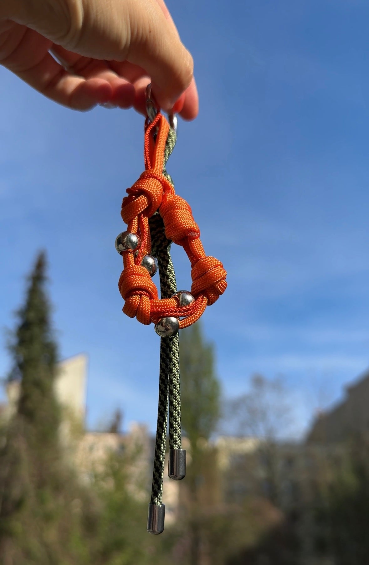 Tangerine Key Chain *back in stock*