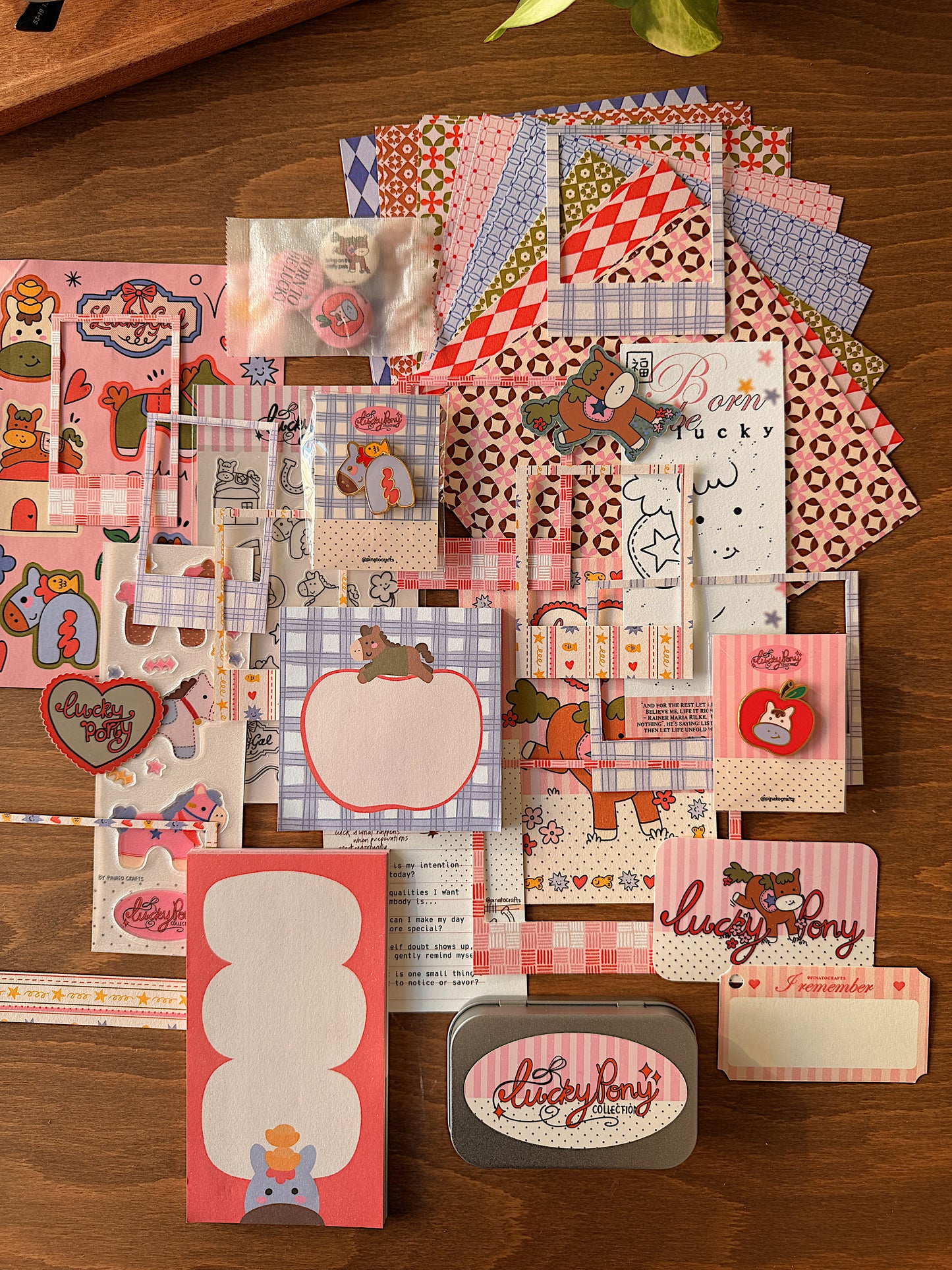 Lucky Pony Stationery Kit