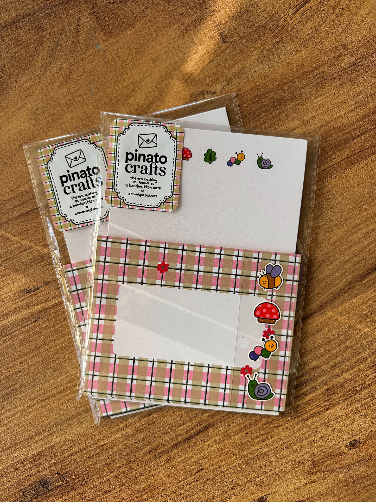 Nature Friend Letter Set with Stickers