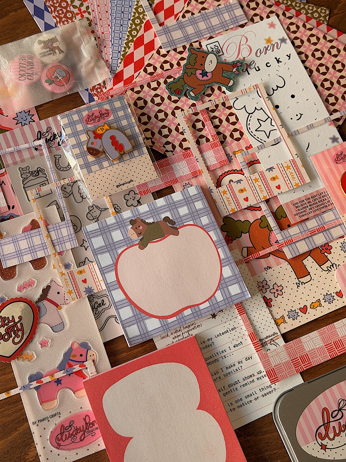 Lucky Pony Stationery Kit