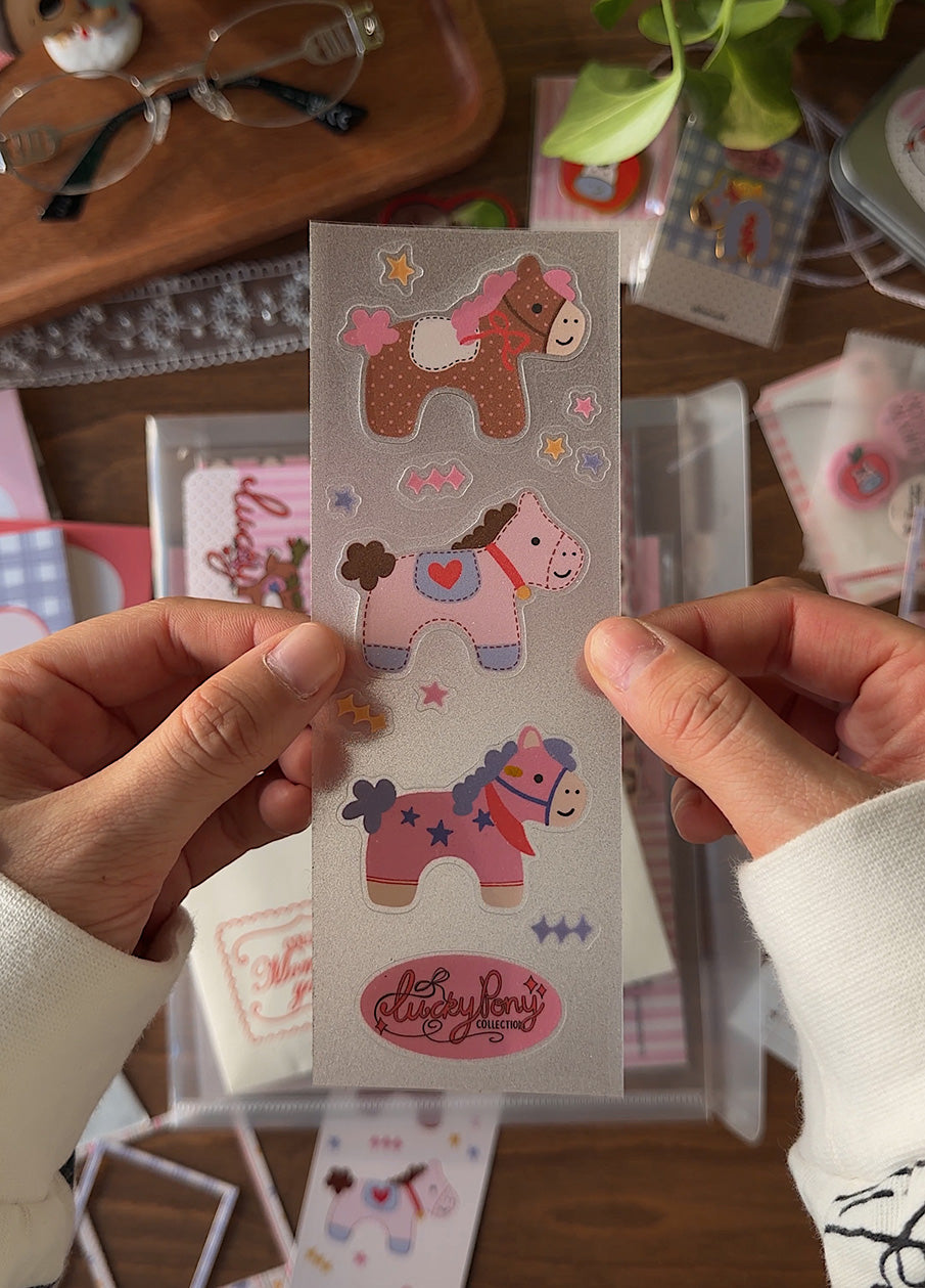 Glitter Sticker Sheet