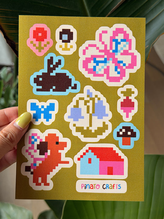 Garden Whispers Stickers