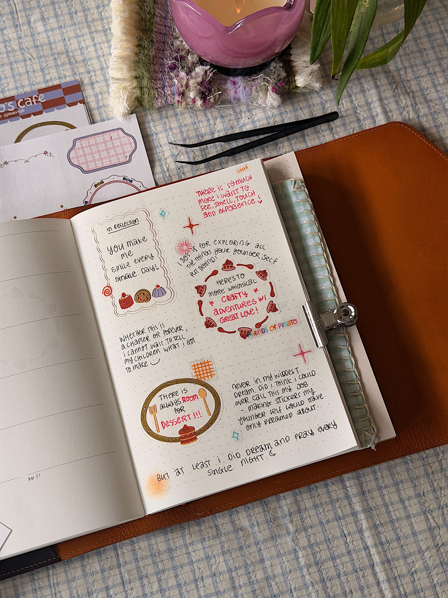 Sweet Cafe Washi Stickers