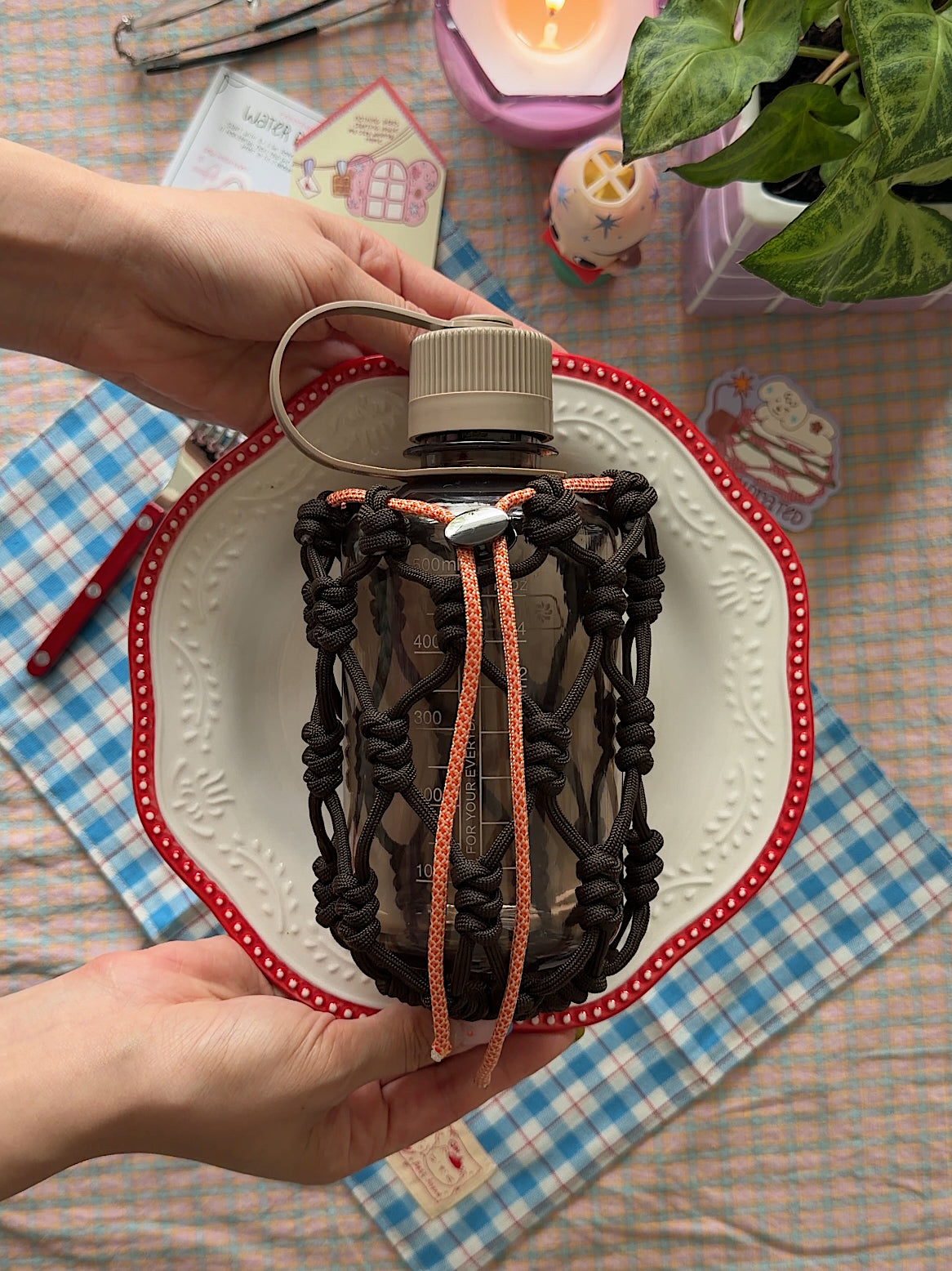 Bottle Bag Paracord Kit