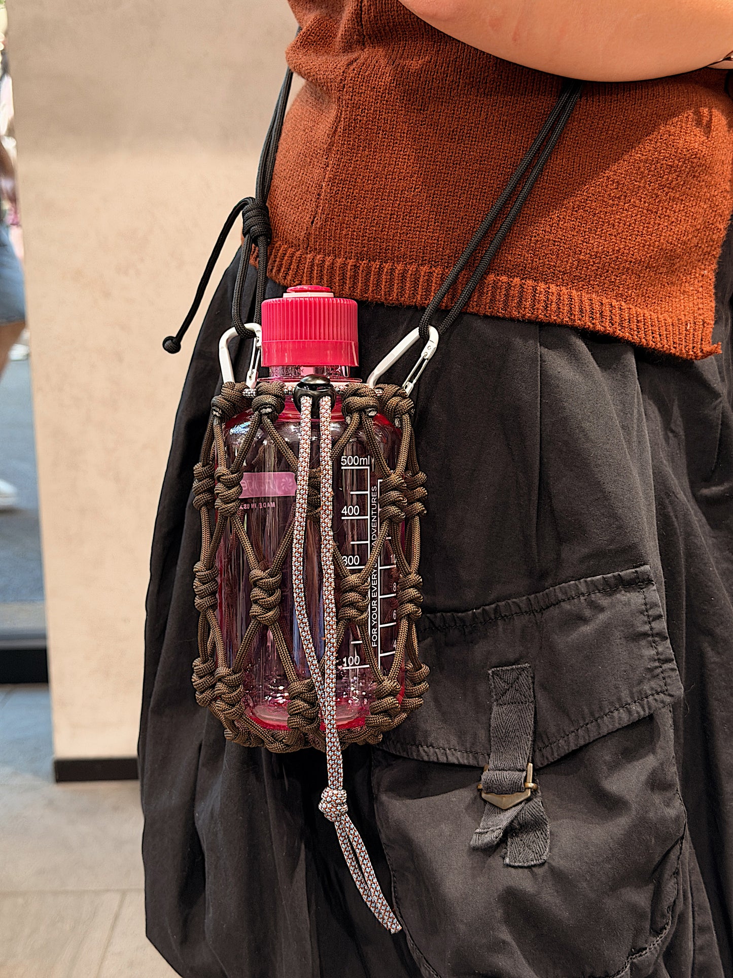 Bottle Bag Paracord Kit