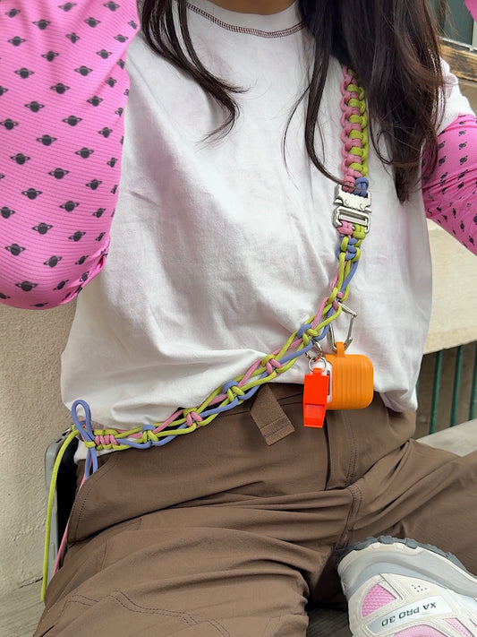 2-in-1 clip & carry strap - coming soon