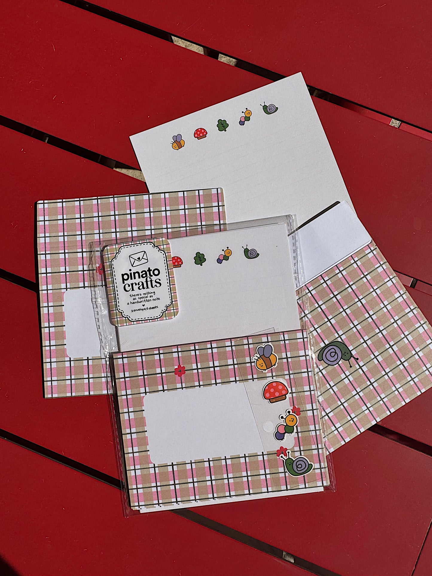 Nature Friend Letter Set with Stickers